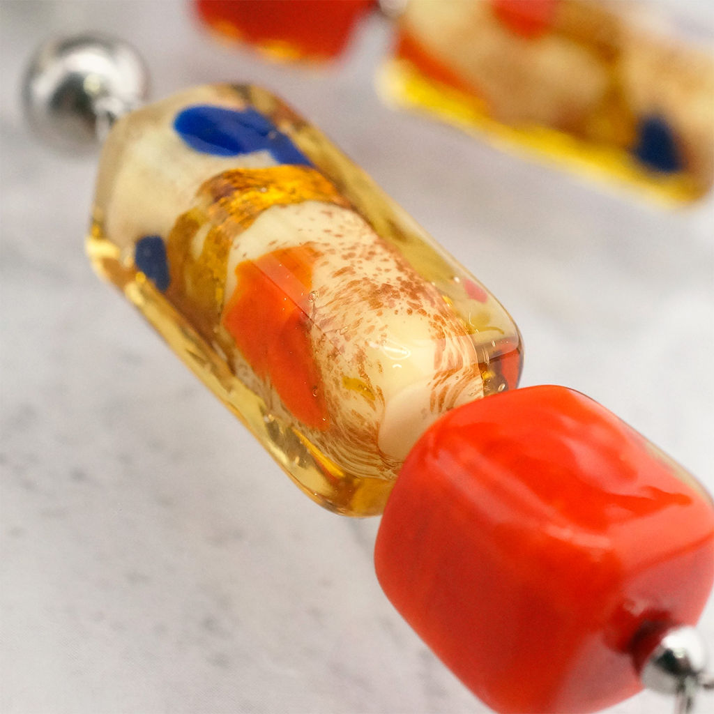 Серьги из муранского стекла SAMBA LS3432