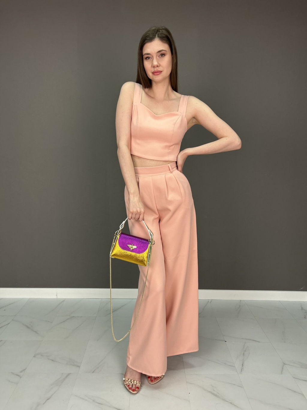 Сумка женская из телячьей кожи