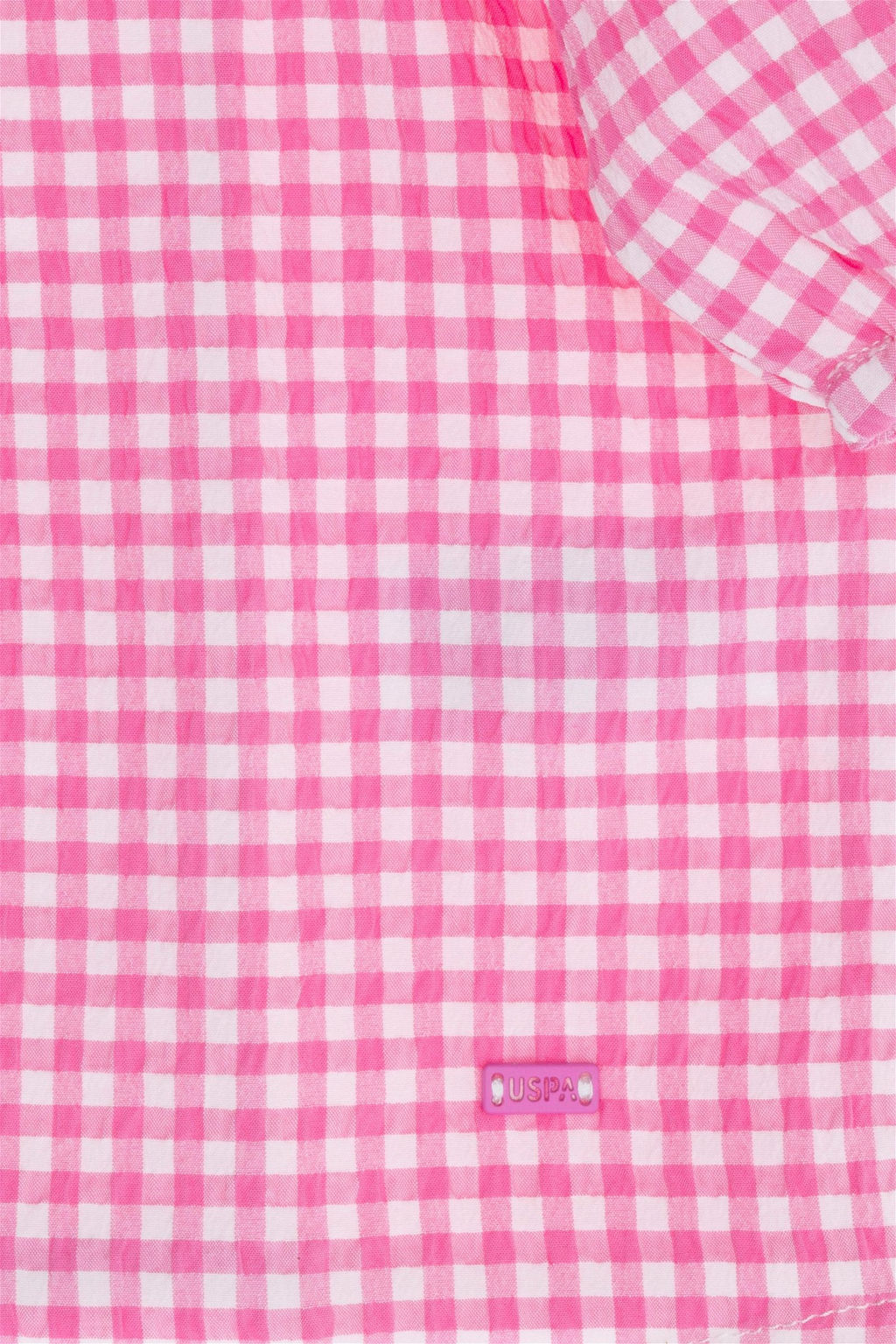 U. S. Polo Assn Розовая рубашка с коротким рукавом для девочки - U.s. polo assn фото 6