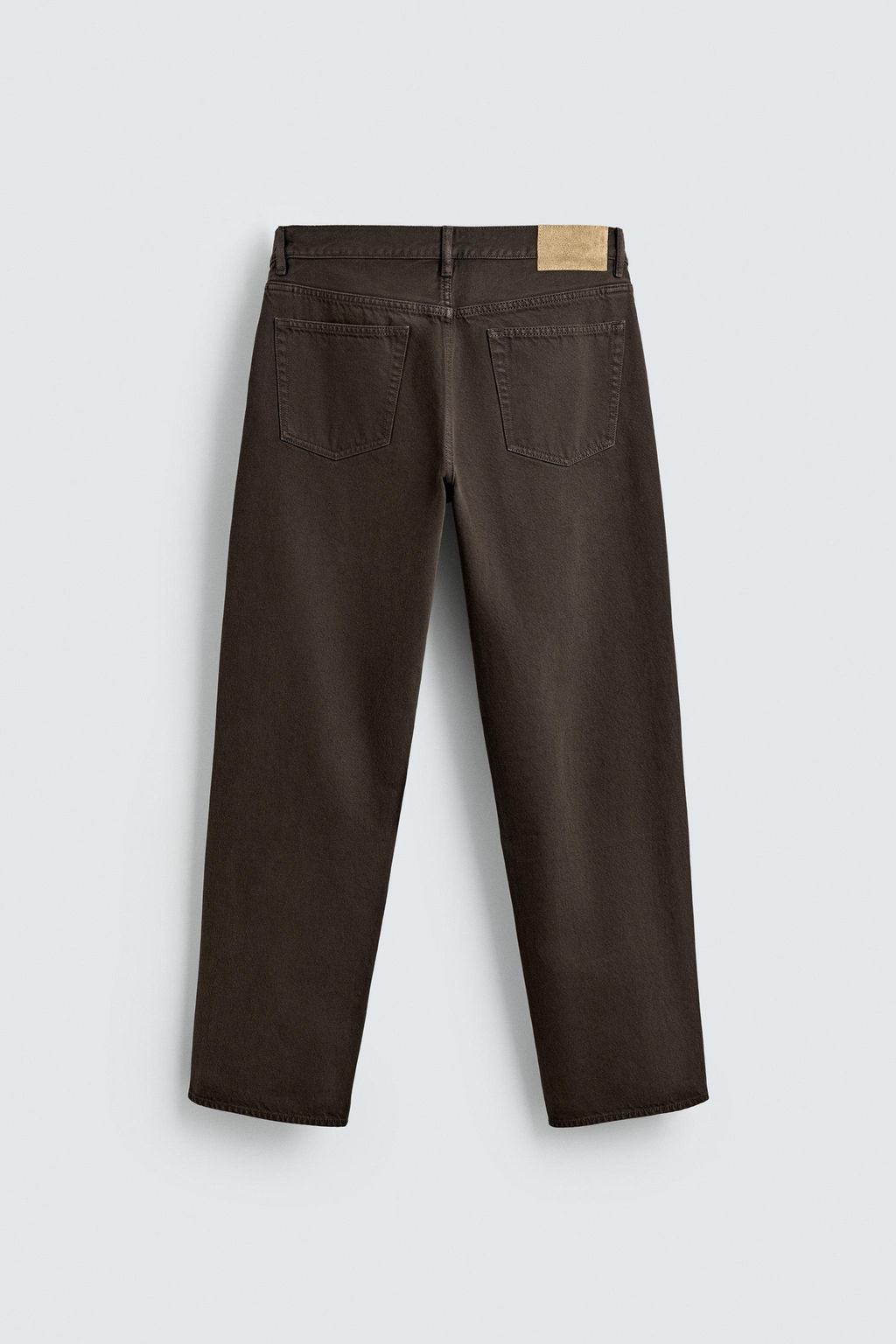 JEANS STRAIGHT FIT LIMITED EDITION / Marr?n - Zara фото 8