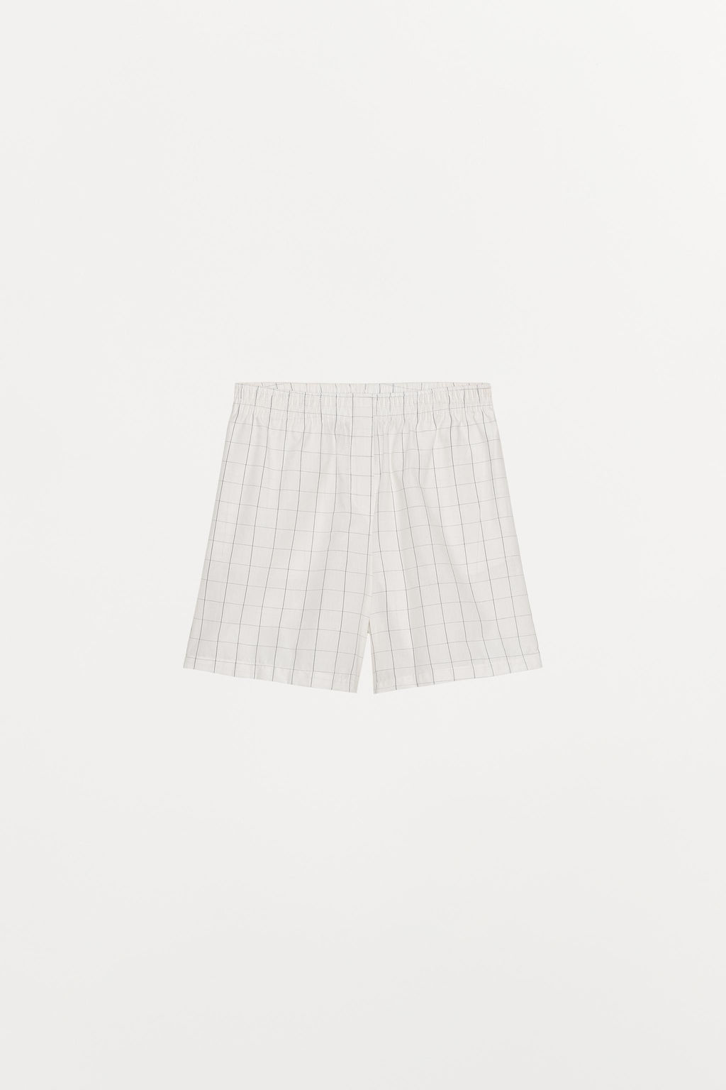 CHECK COTTON SHORTS - Zara фото 3