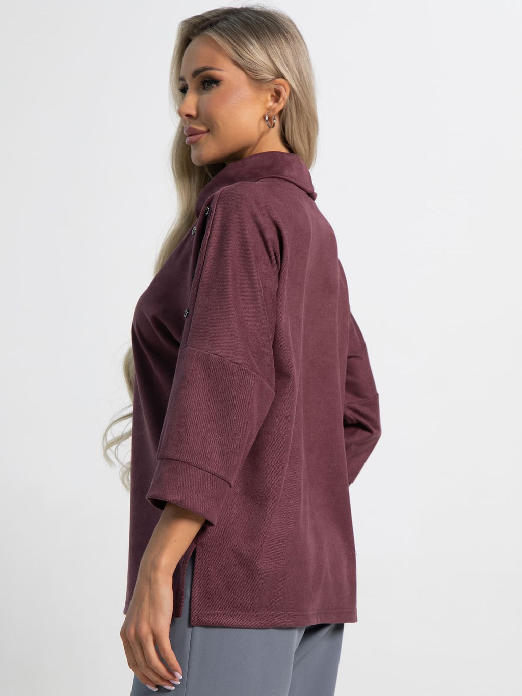 Джемпер Темп города (ягодный) Б15465-4М