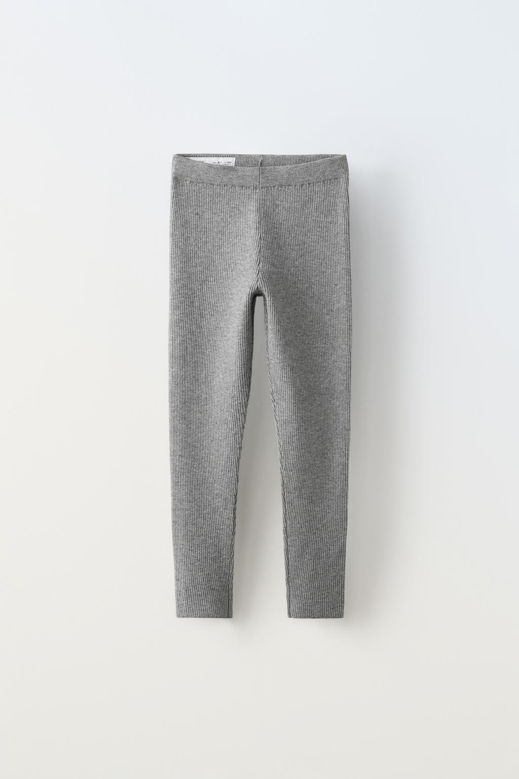 RIBBED LEGGINGS - Zara фото 5