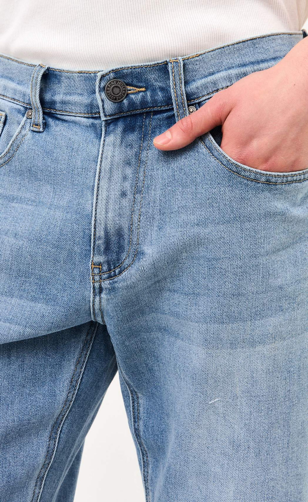 Джинсы F421-0170R l.blue - Fine joyce фото 5