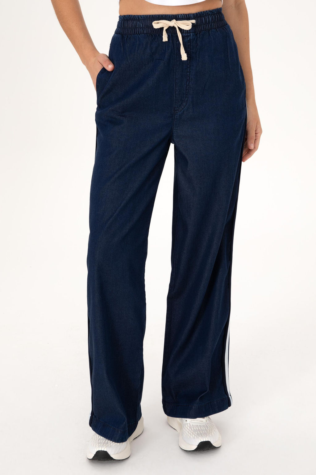 Kad_n Eflatun Jean Pantolon Sepette S_rpriz _ndirim - U.s. polo assn фото 2