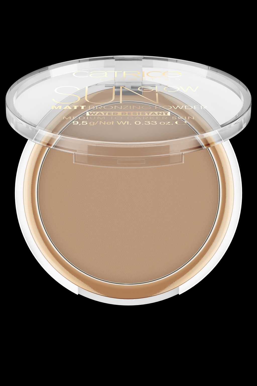 CATRICE Пудра компактная Sun Glow Matt Bronzing Powder с эффектом загара матирующая, 035 Universal Bronze  фото 3