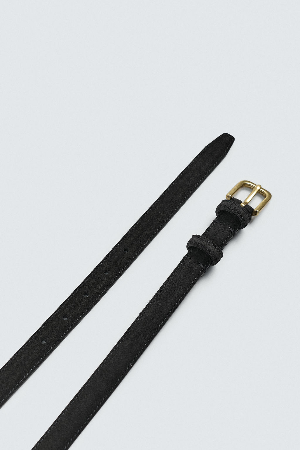 CINTUR?N PIEL SERRAJE LIMITED EDITION / Negro - Zara фото 4