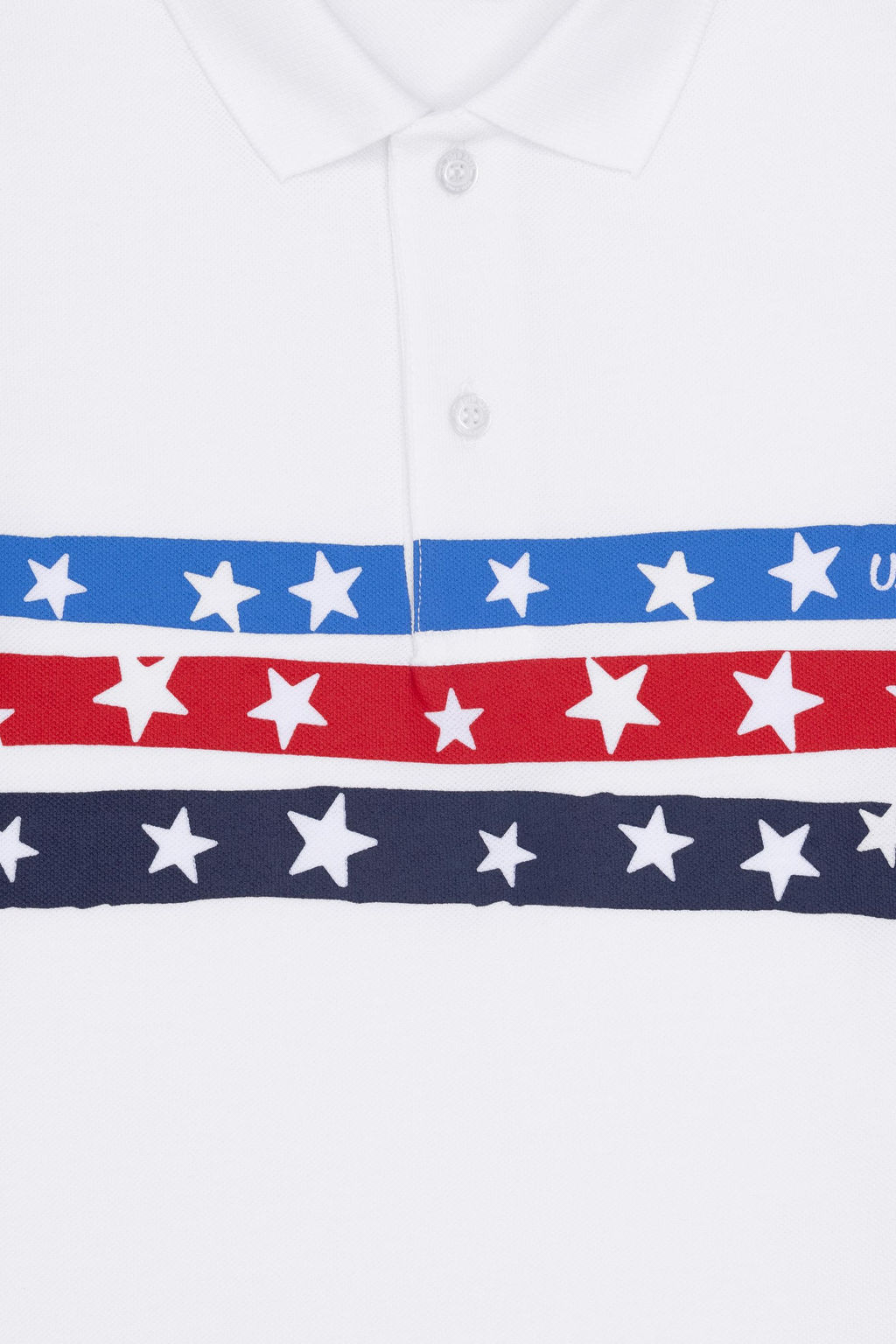 U. S. Polo Assn Белая футболка с воротником-поло для мальчика - U.s. polo assn фото 3