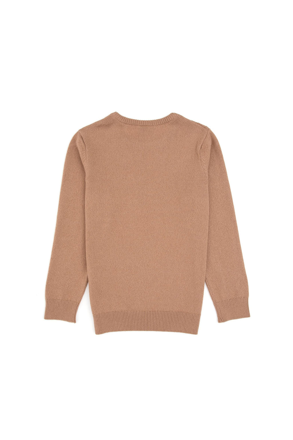 Erkek _ocuk Camel Melanj Bisiklet Yaka Basic Kazak - U.s. polo assn фото 2