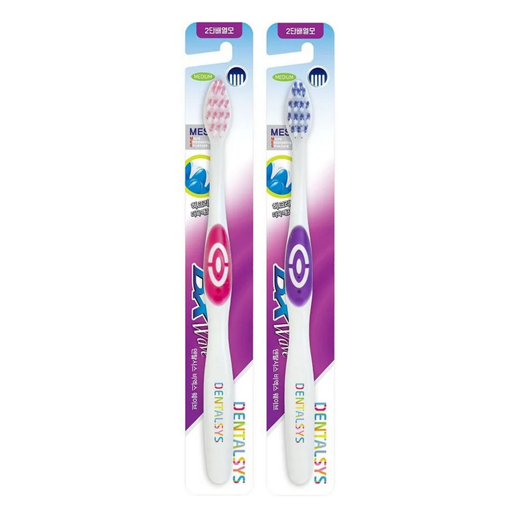 Dental Clinic 2080 Зубная щётка / Dentalsys BX Wave Classic, средней жесткости, в ассортименте, 1 шт.