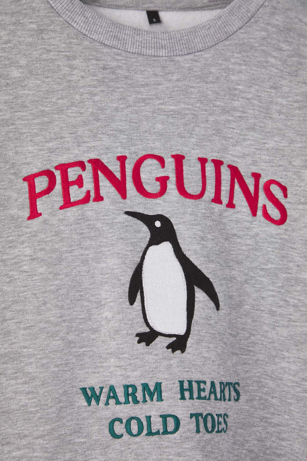 Teen Gri Melanj Orme Sweatshirt TWOAW26SW00178 - Trendyolmilla фото 7