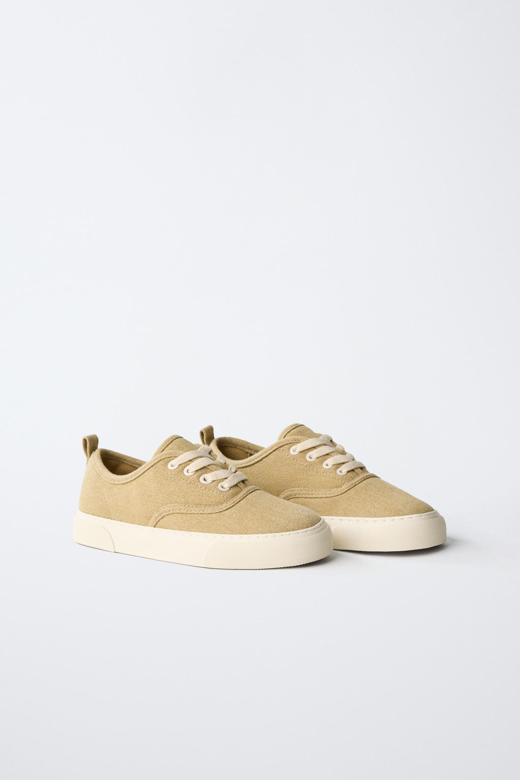 LACE-UP PLIMSOLLS - Zara фото 2