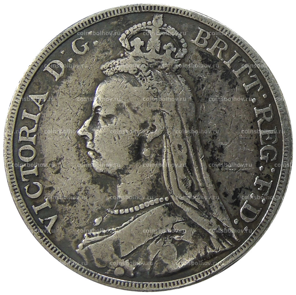 1 крона 1890 года Великобритания