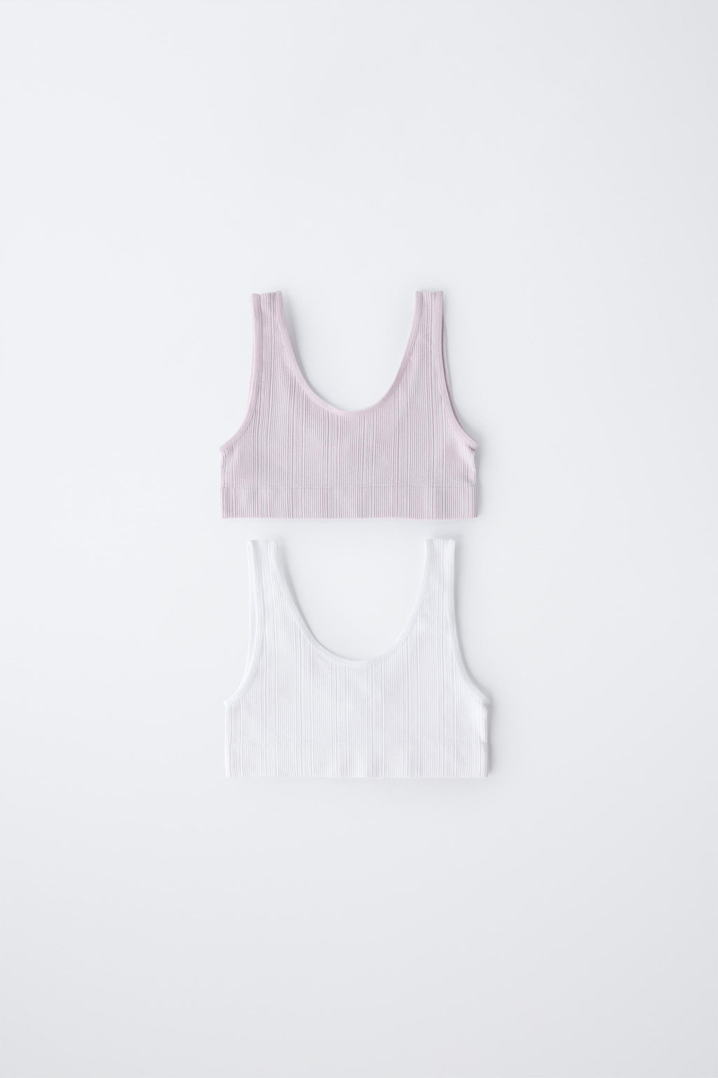 8-14 YEARS/ TWO-PACK OF SEAMLESS TOPS