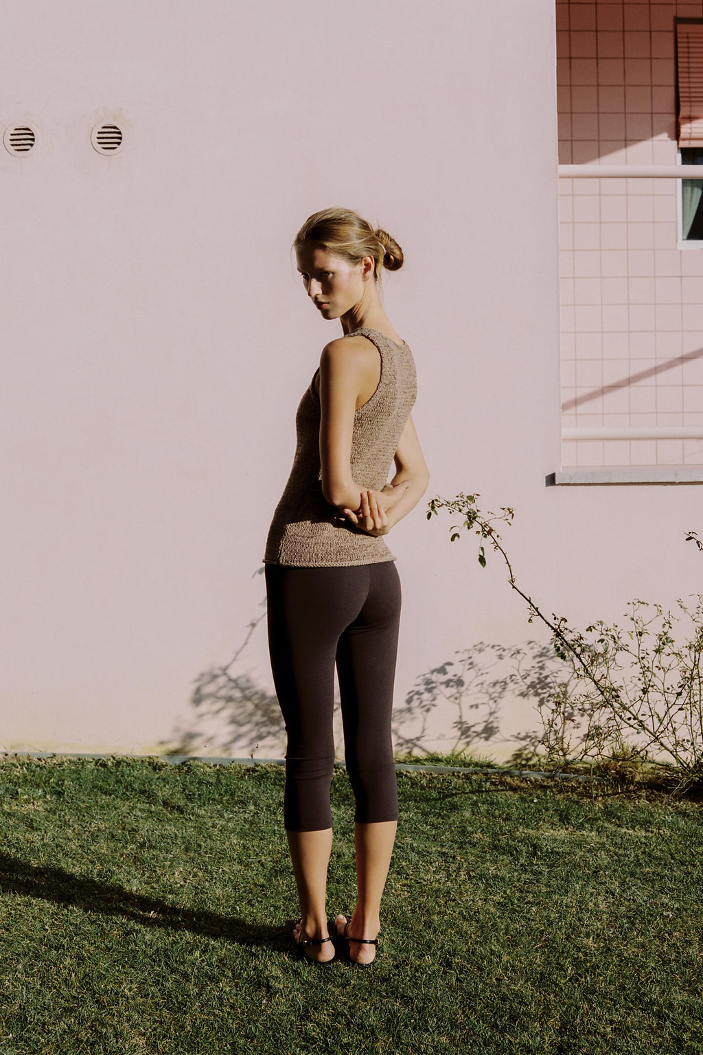 TOP PUNTO GRUESO / Tostado oscuro - Zara фото 6