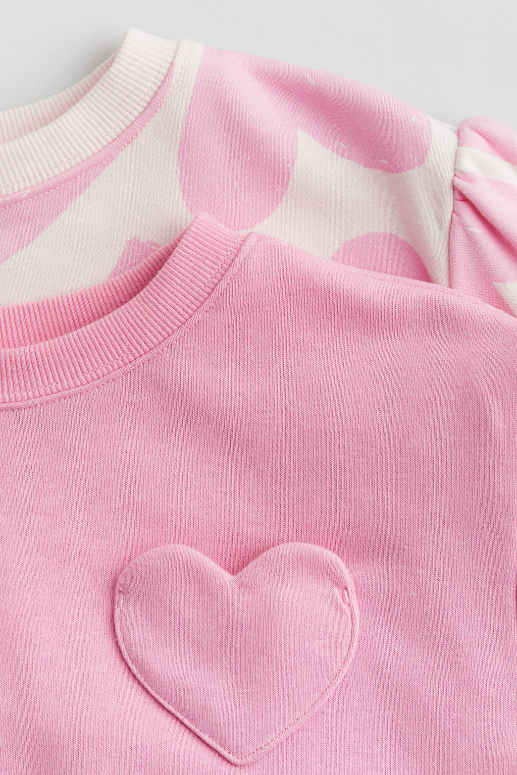 Pack de 2 sudaderas con mangas abullonadas - H&m фото 2