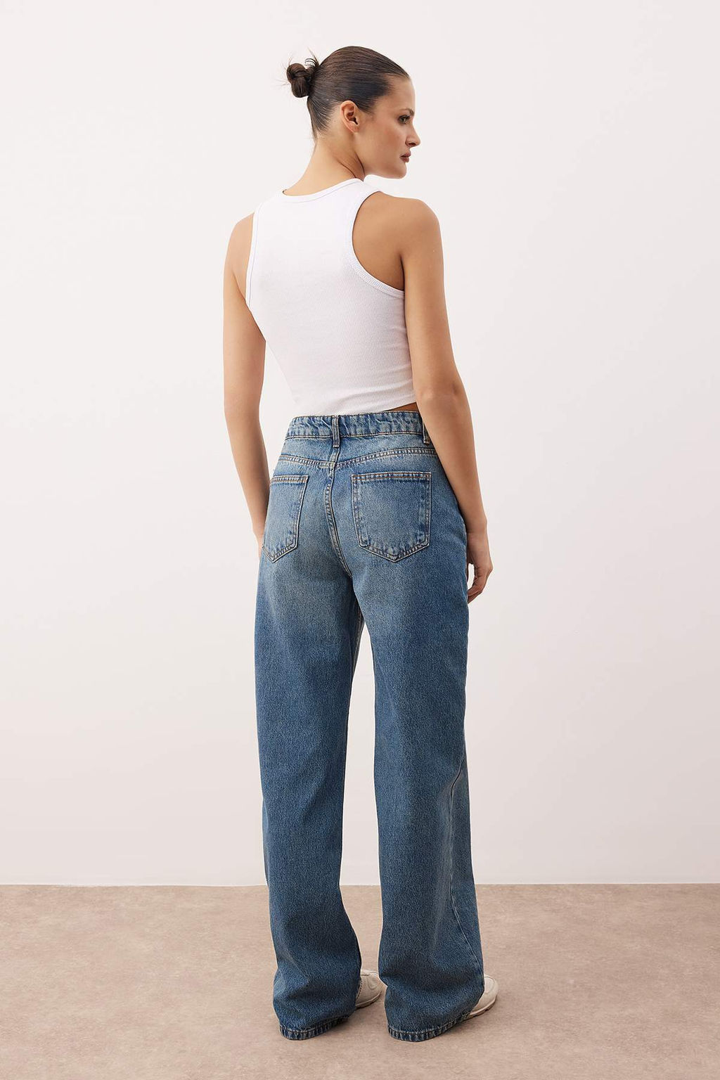 Mavi*001 Yuksek Bel Wide Leg Jeans TWOAW23JE00345