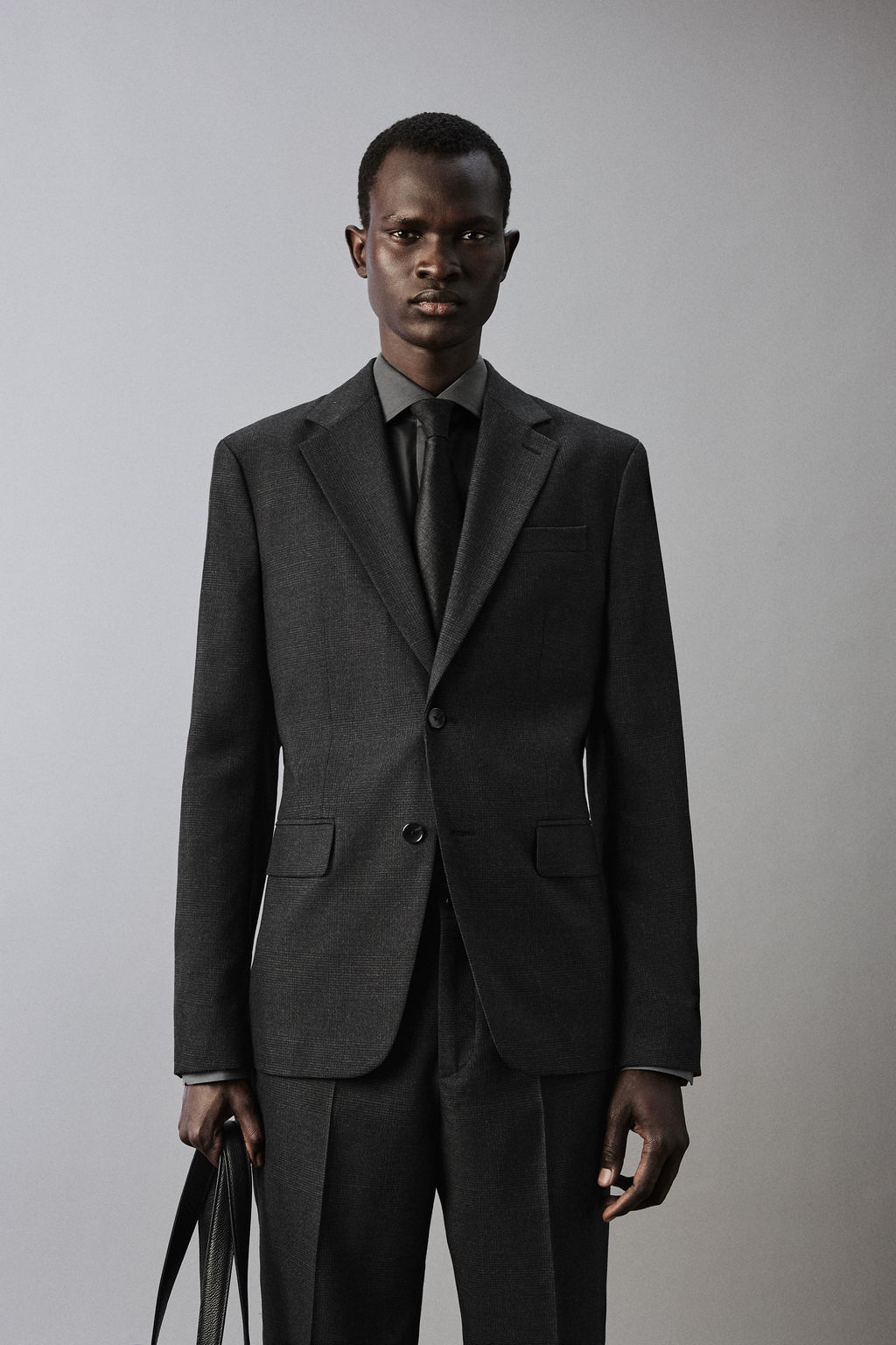 CHECK TEXTURED SUIT BLAZER - Zara фото 2
