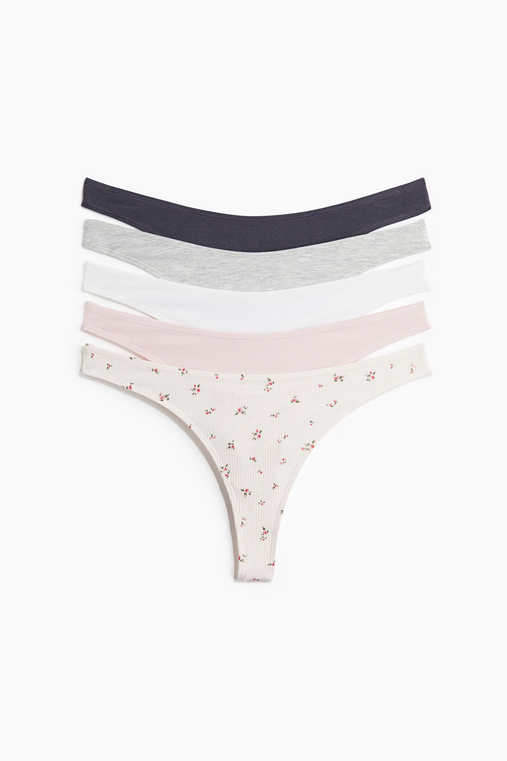 Pack de 5 bragas thong de algod?n - H&m фото 2