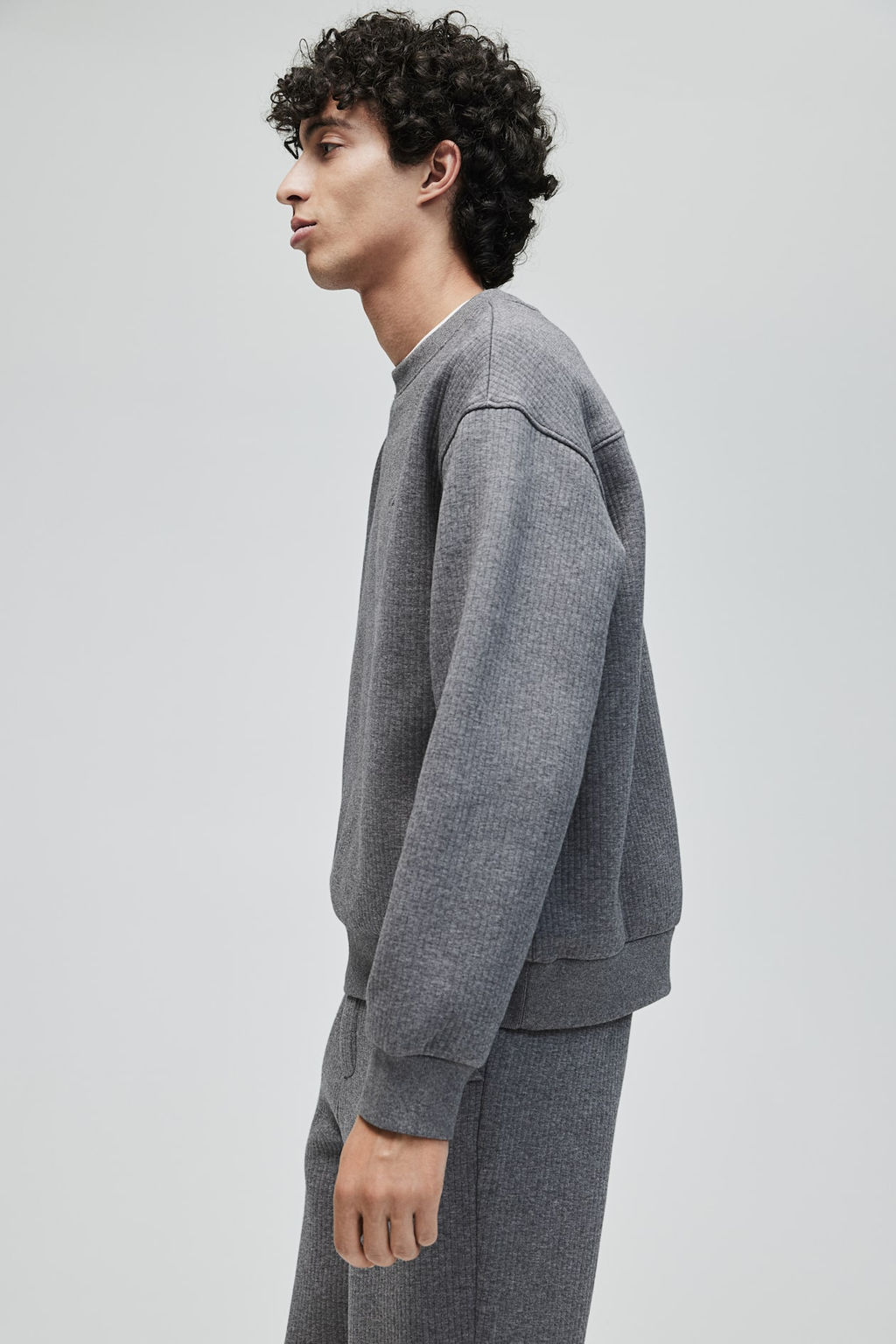 Sudadera en canale Loose Fit - H&m фото 5