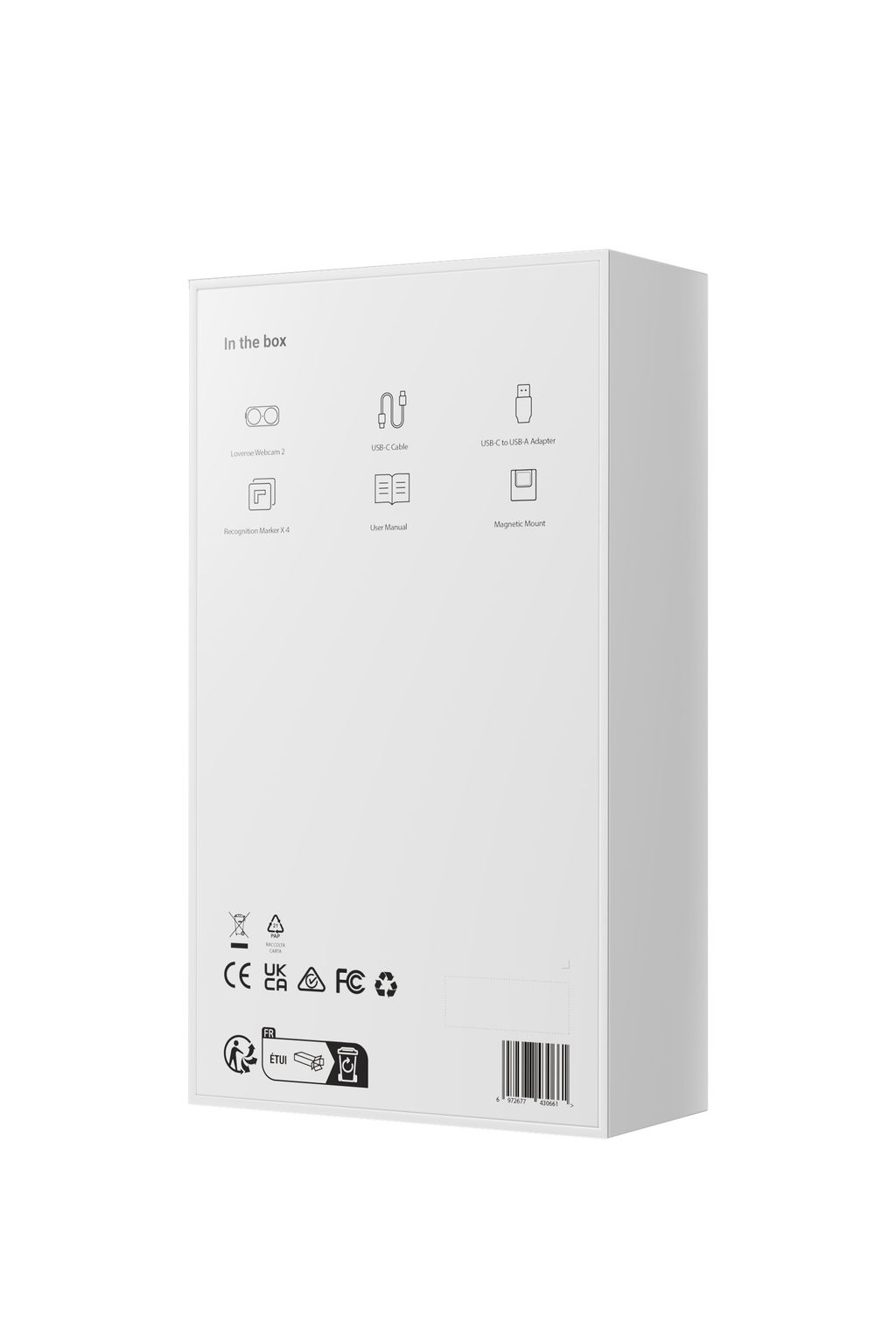 Вебкамера LOVENSE Webcam 2, черный, 62,7мм