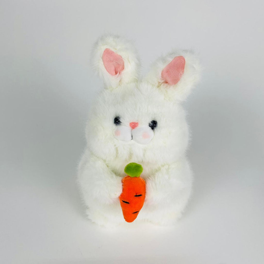 Мягкая игрушка Зайка с морковкой 25 см (арт. 3847/25) - Storyland фото 10