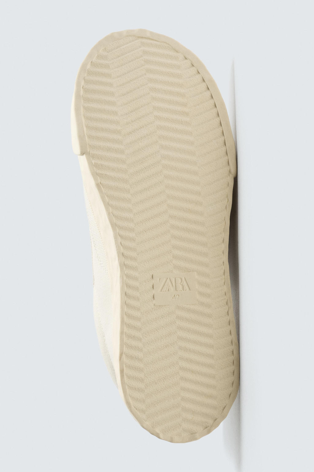 ZAPATILLA TEJIDO VOLUMEN / Blanco - Zara фото 4