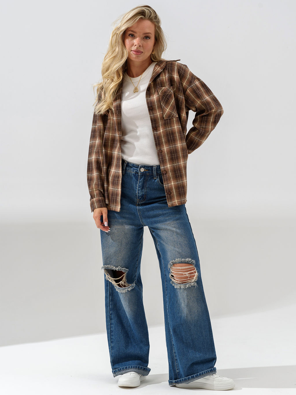 Рубашка ФЛАНЕЛЕВАЯ Имидж (клетка) - Оптима фото 33