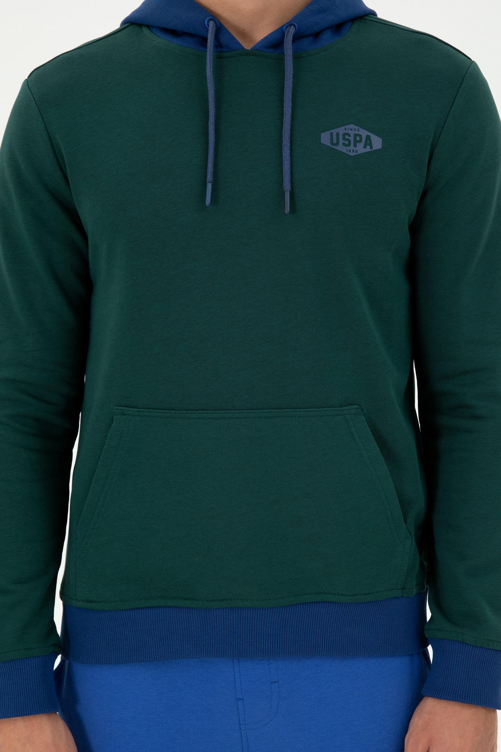 Мужской темно-зеленый свитшот Неожиданная скидка в корзине - U.s. polo assn фото 6