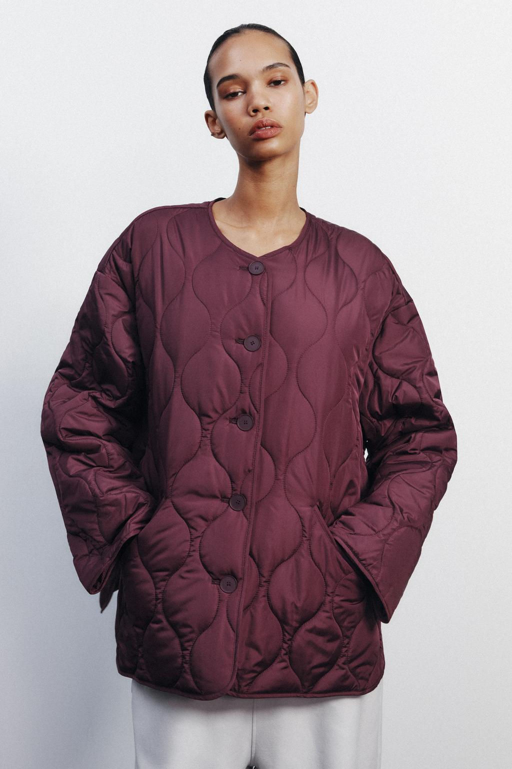 WATER-REPELLENT QUILTED JACKET - Zara фото 2