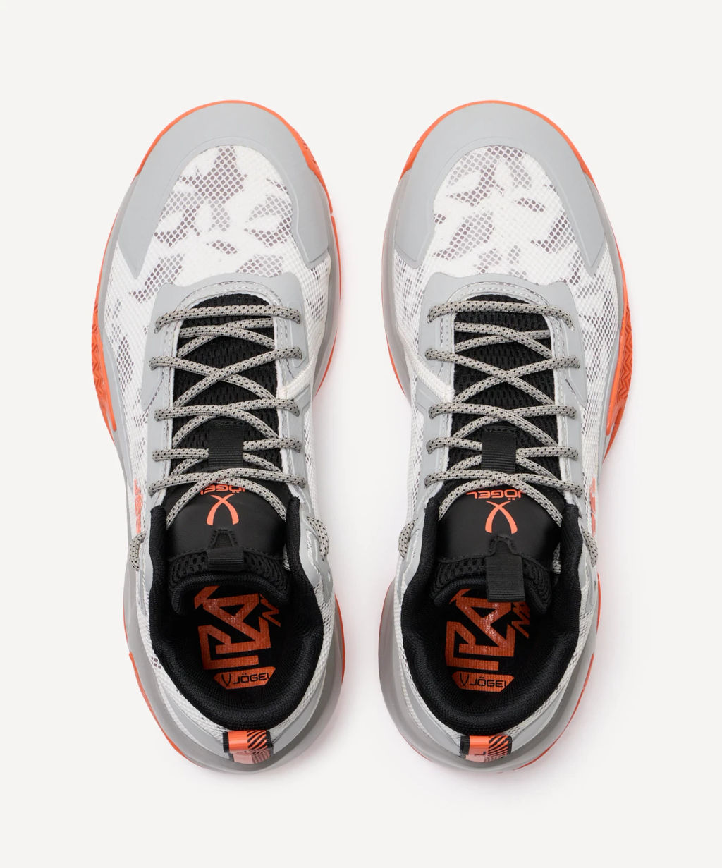 Кроссовки баскетбольные JOGEL Playmaker, серый/оранжевый  фото 8