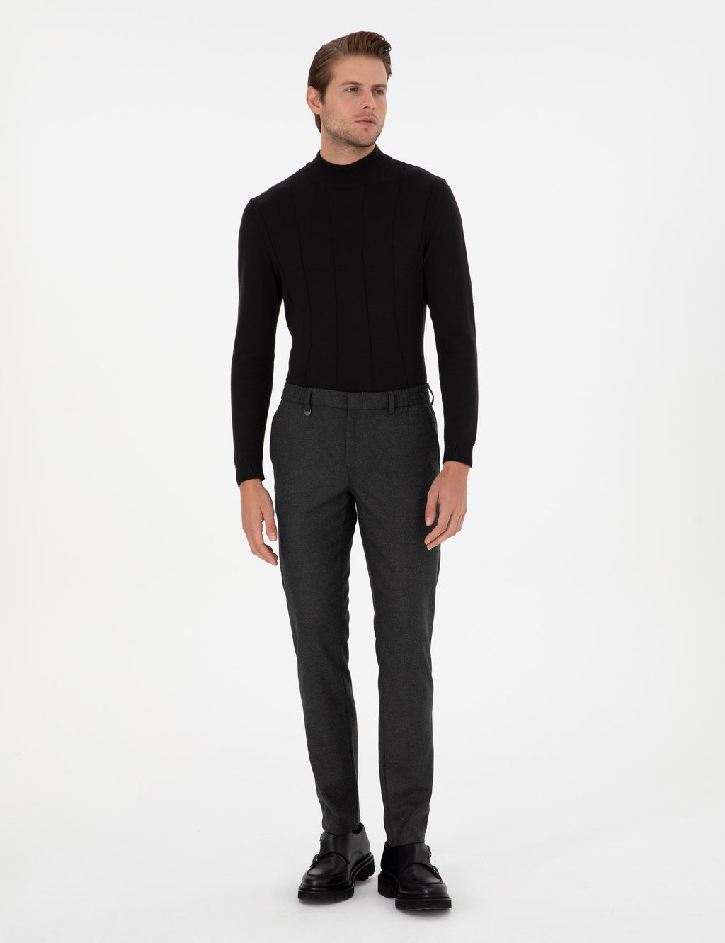 Antrasit Ex. Slim Fit Kuma_ Pantolon - Pierre cardin фото 3