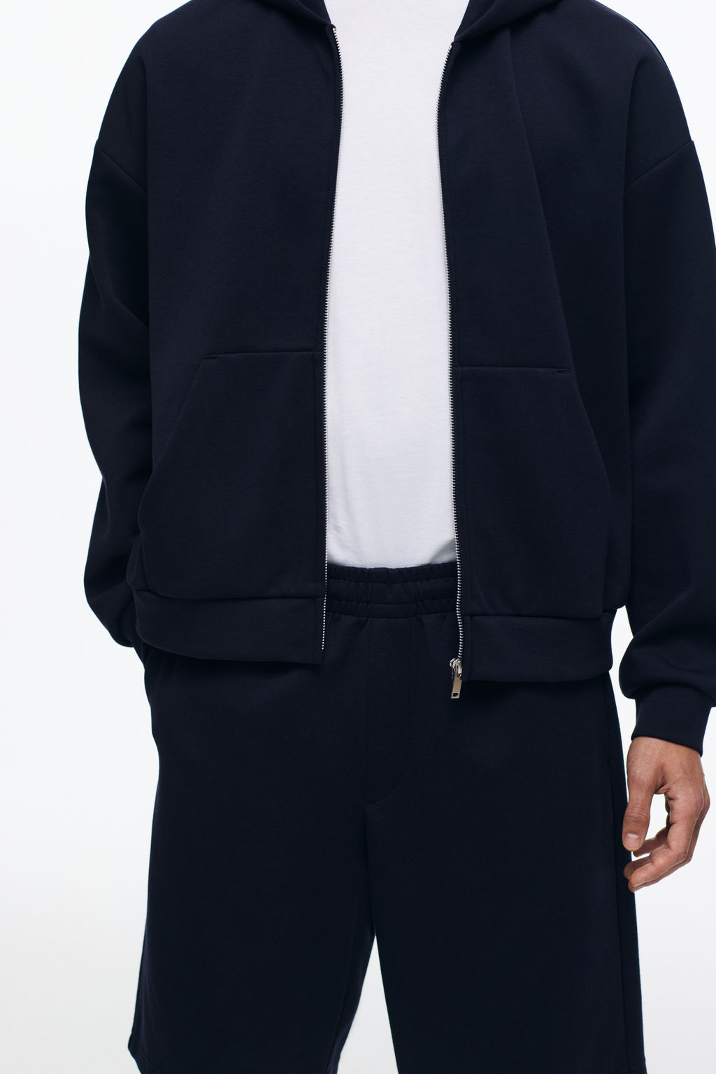 Pantal?n corto interlock Relaxed Fit - H&m фото 9