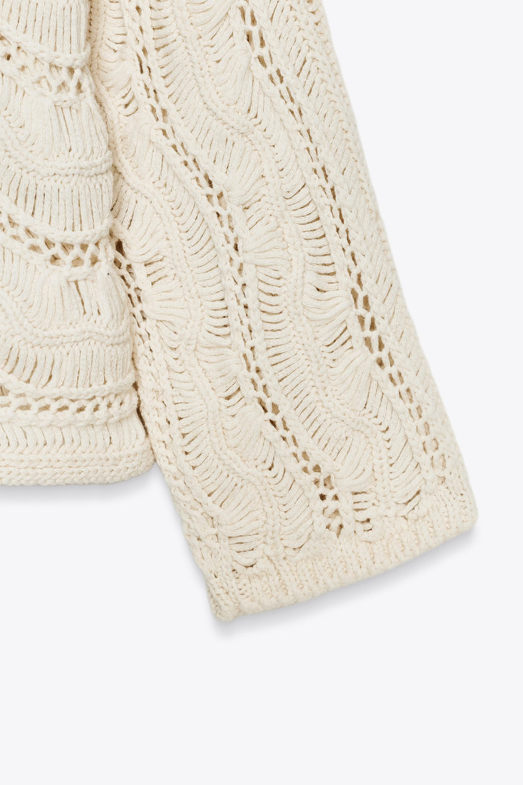 DROP STITCH KNIT SWEATER - Zara фото 6