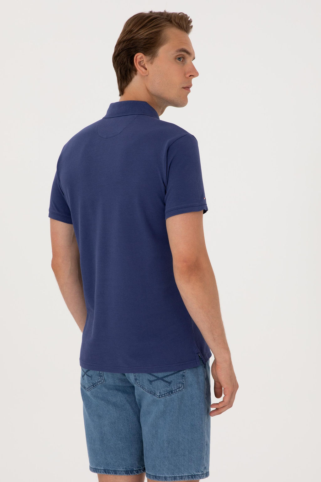 Erkek A__k Lacivert Basic Ti__rt - U.s. polo assn фото 5