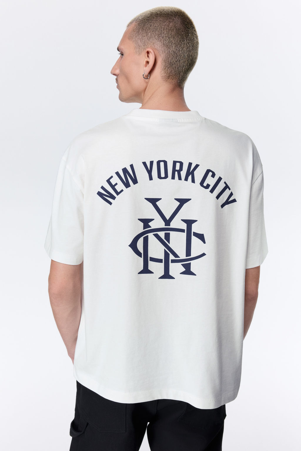 Camiseta con estampado Loose Fit - H&m фото 14