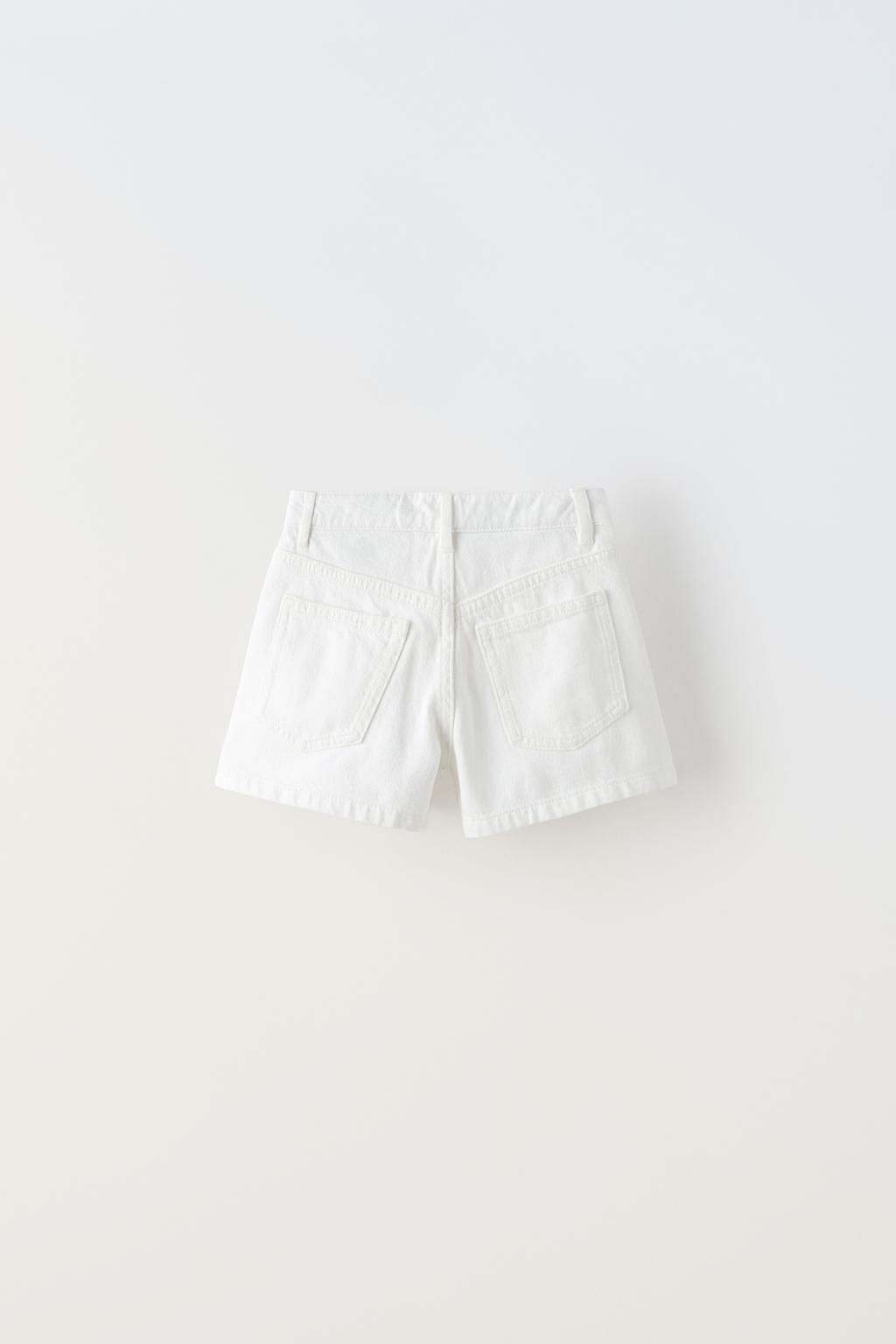 DENIM BERMUDA SKORT - Zara фото 7