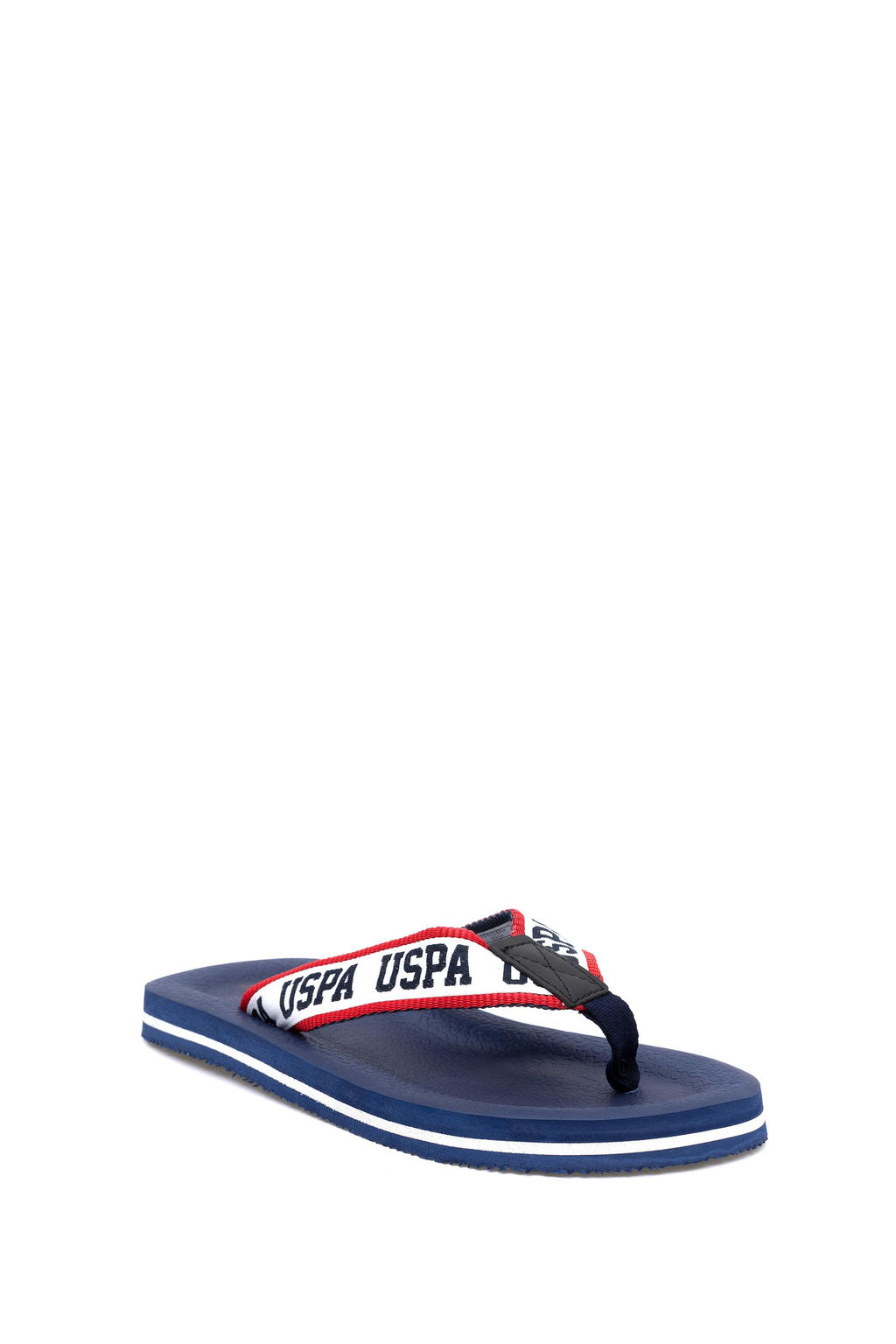 Тапочки U.S. Polo Assn темно-синие полиуретан с хлопком 42-43  фото 8