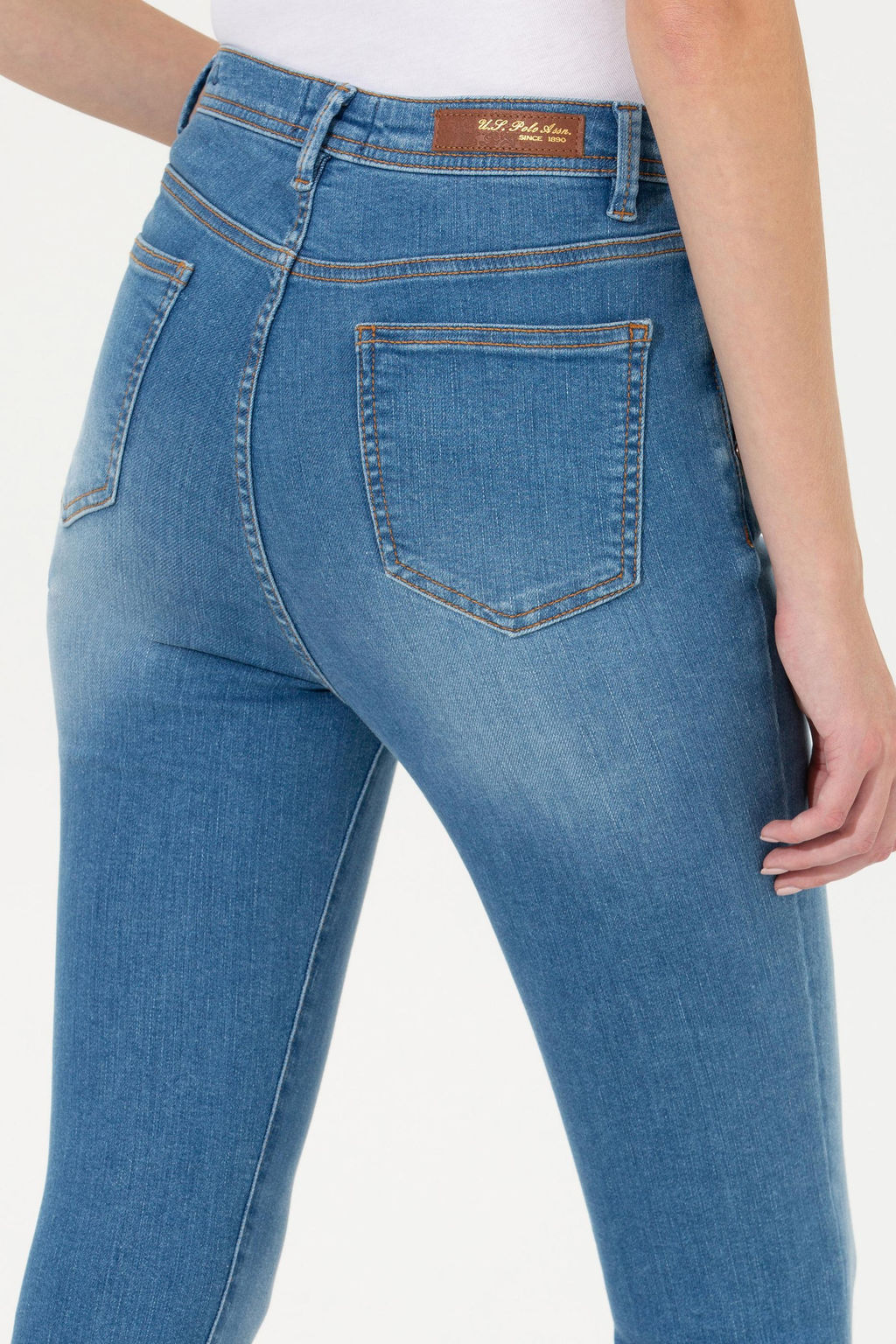 Женские синие джинсовые брюки Неожиданная скидка в корзине - U.s. polo assn фото 14