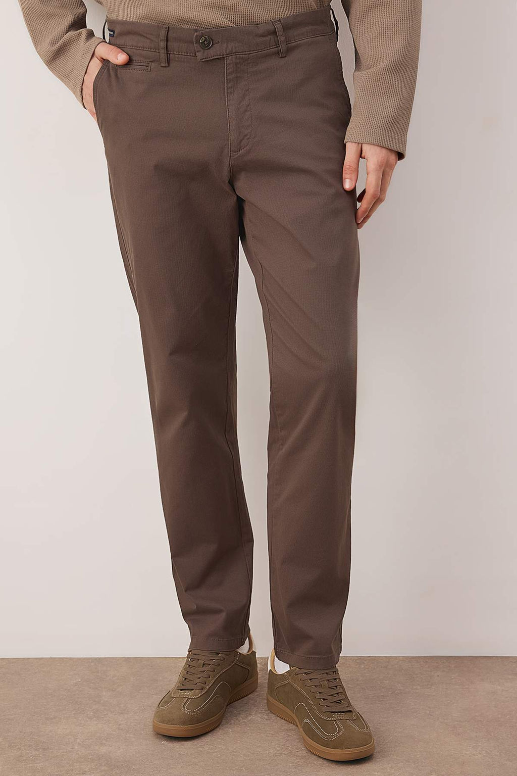 Siyah Erkek Dokuma Esnek Kumas Pantolon TMNAW26PL00033 - Trendyolmilla фото 22