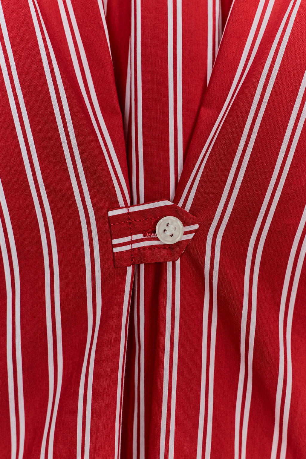 OVERSIZE STRIPED POPLIN SHIRT - Zara фото 9