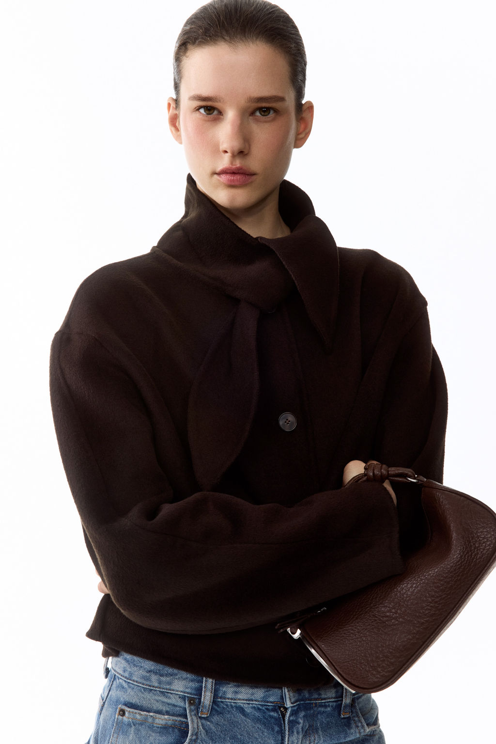 Chaqueta artesanal en mezcla de lana - H&m фото 3
