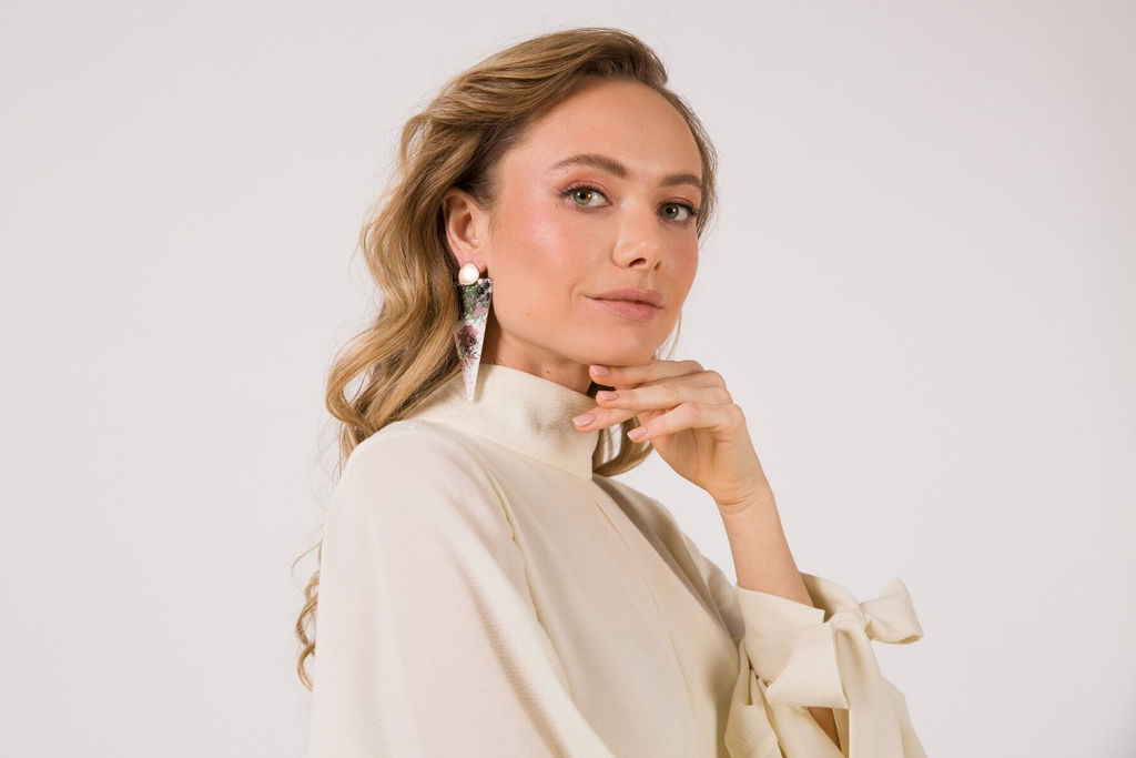 Серьги 15/0648 - Модные истории фото 2