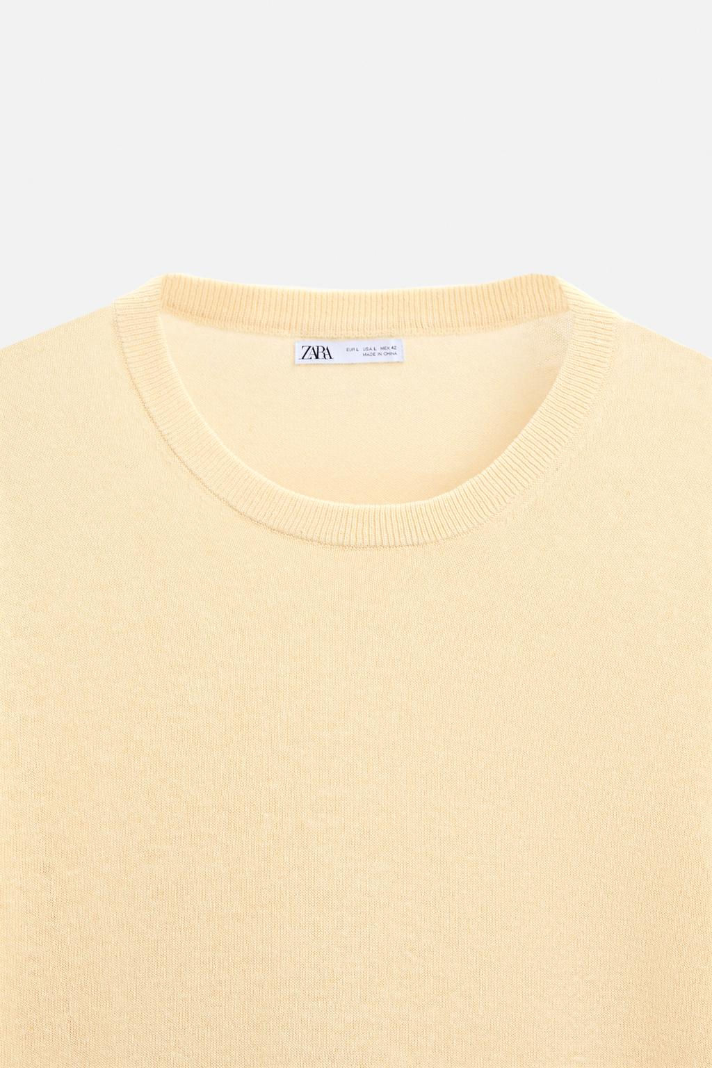 LINEN BLEND SWEATER - Zara фото 9