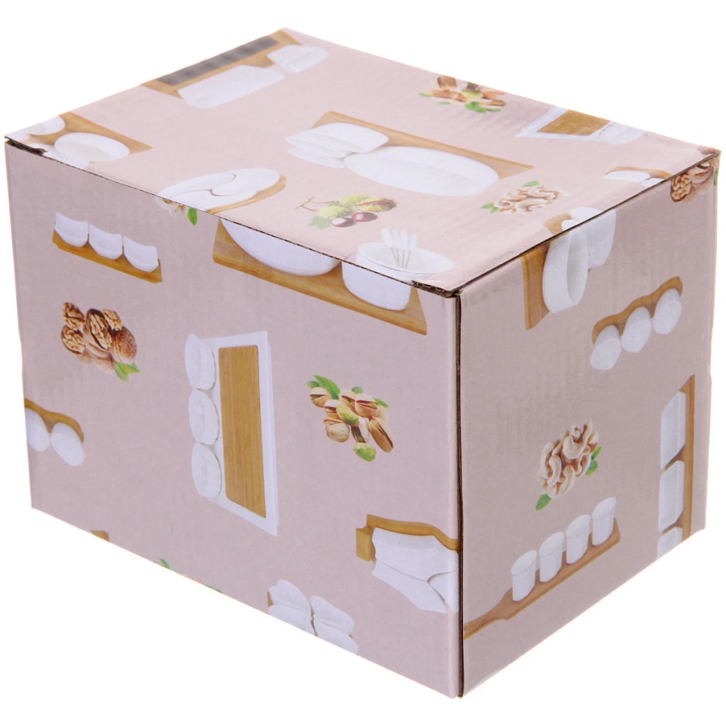 Банка для хранения керамическая "White magic" 650мл 10*13см для чая