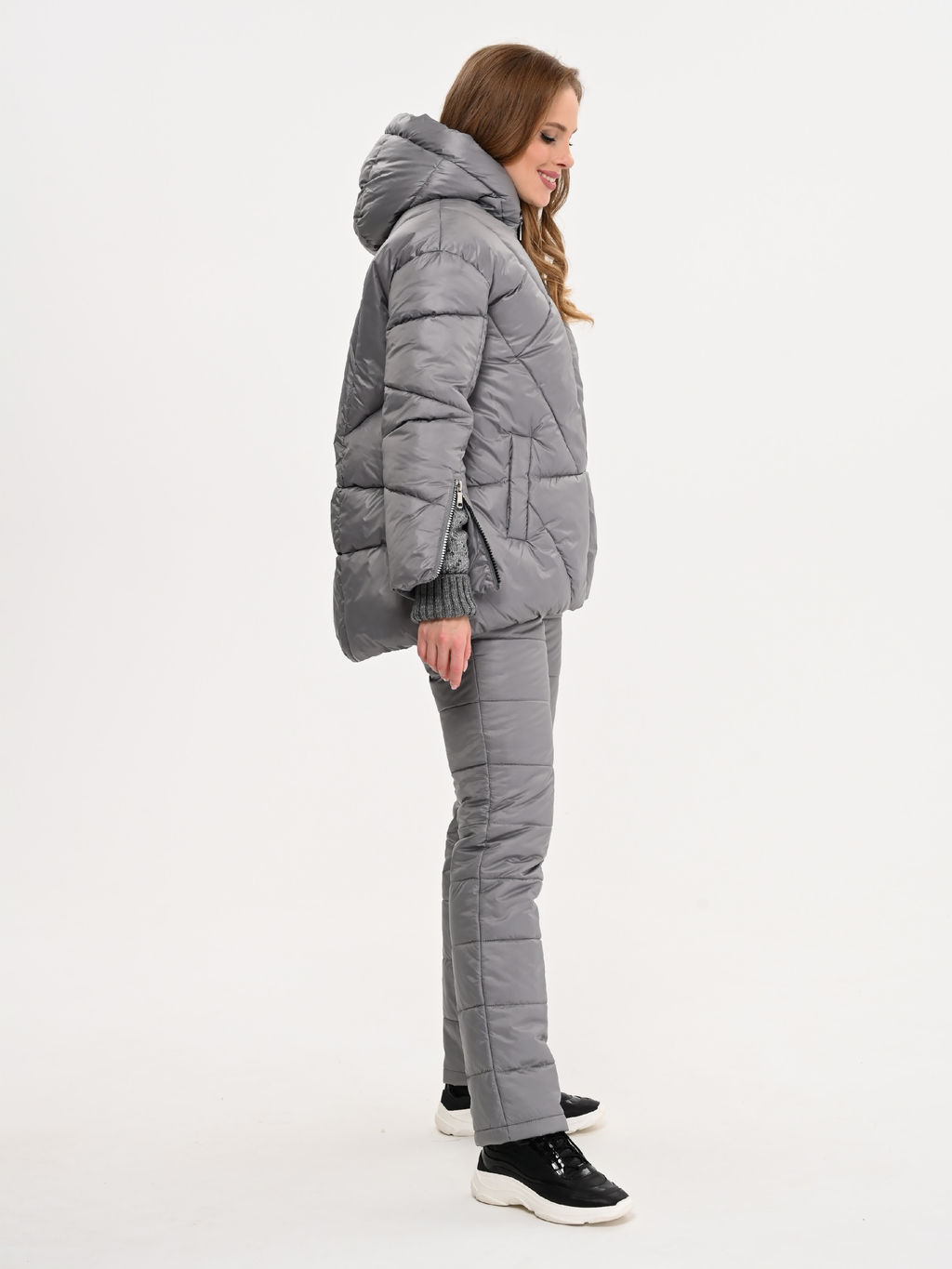 КУРТКА М-544 СЕРЫЙ - А+б коллекция фото 8