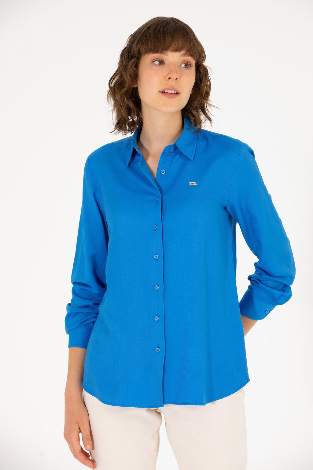 Женская рубашка Saks с длинным рукавом - U.s. polo assn фото 15