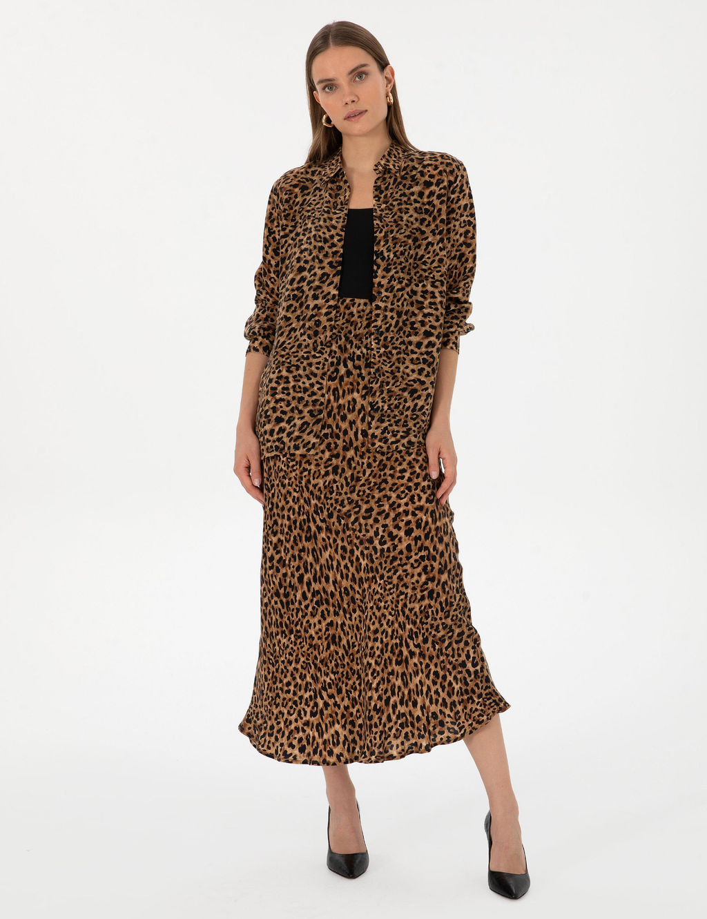 Camel Comfort Fit Uzun Kollu G_mlek - Pierre cardin фото 4