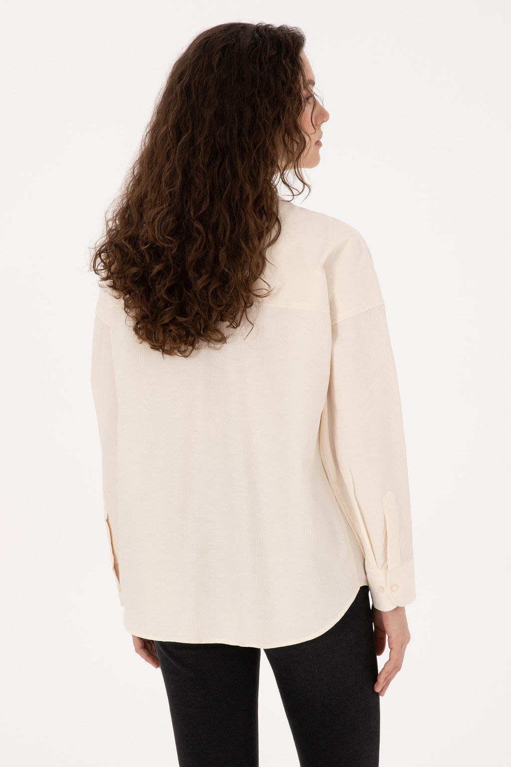 Kad_n Krem Uzun Kollu G_mlek - U.s. polo assn фото 5