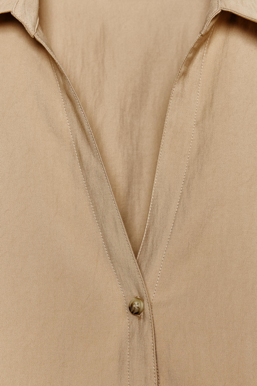 WIDE SHORT SLEEVE SHIRT - Zara фото 9